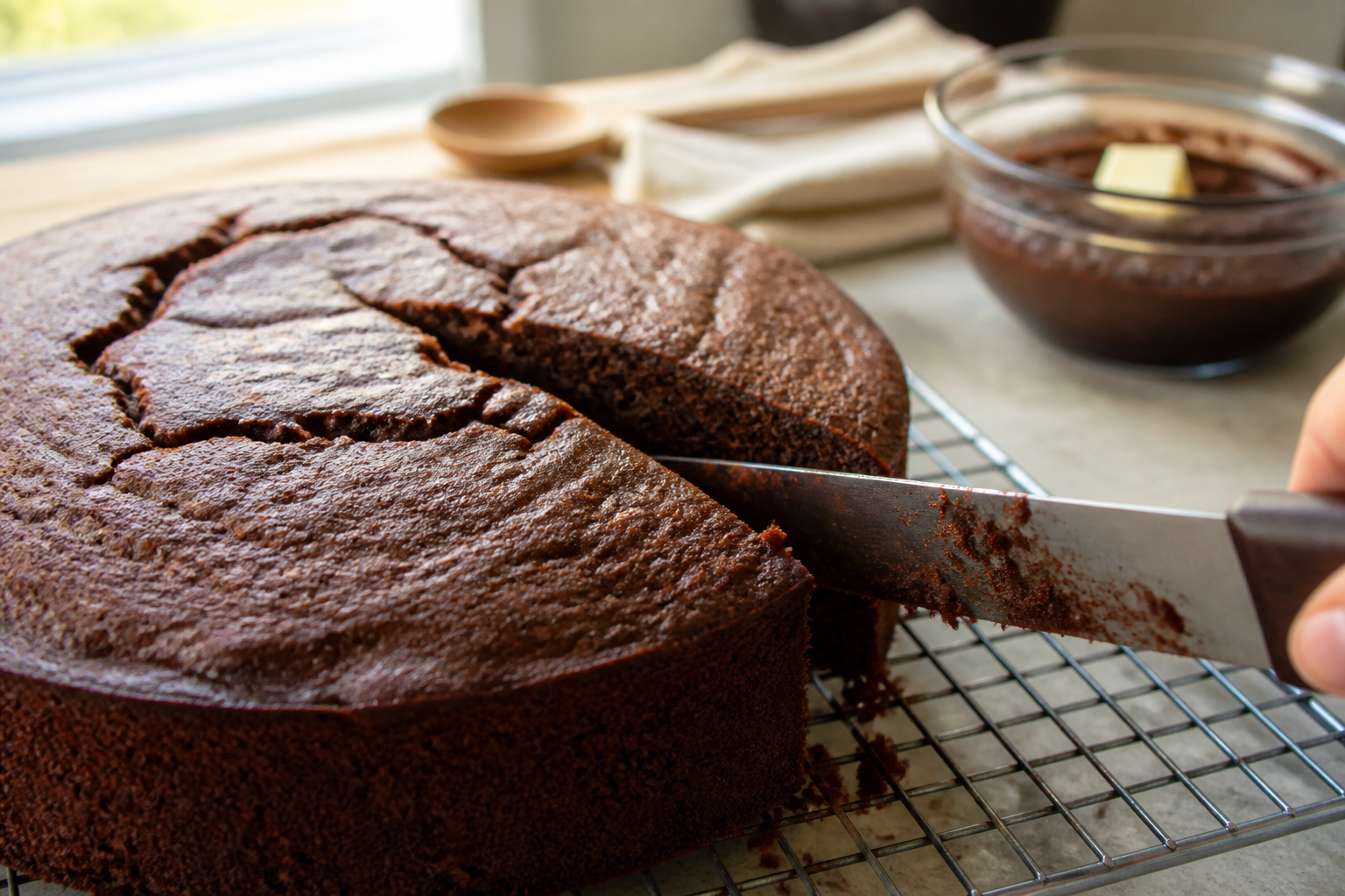 Gâteau chocolat moelleux : le détail qui évite le résultat sec