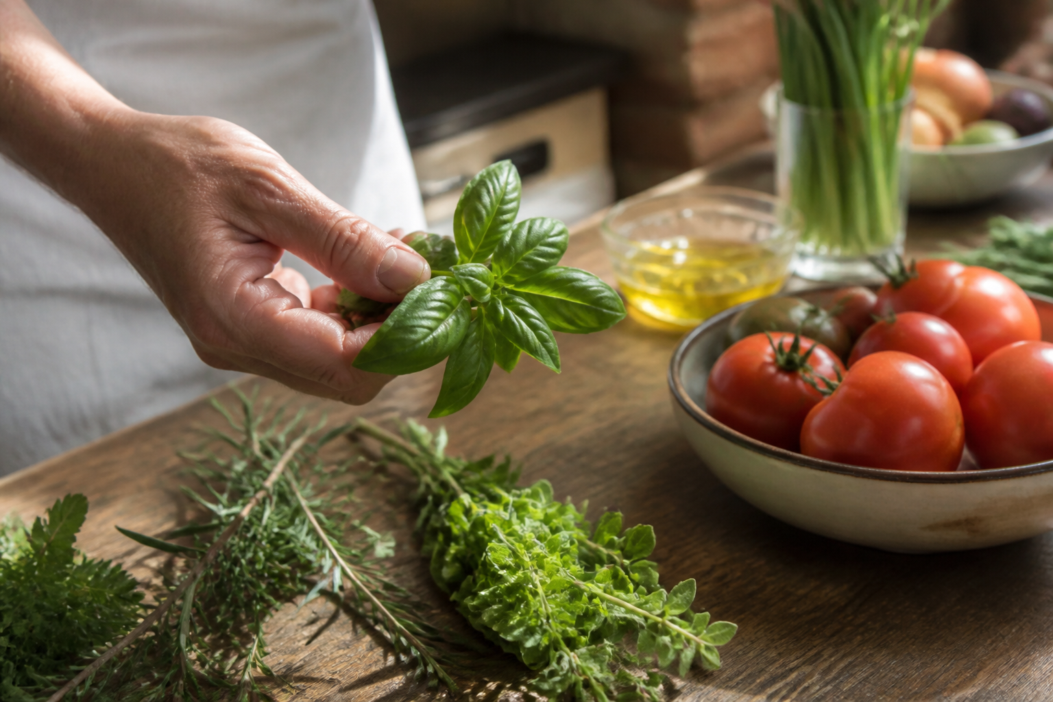 Herbes aromatiques en cuisine : la liste utile pour mieux assaisonner
