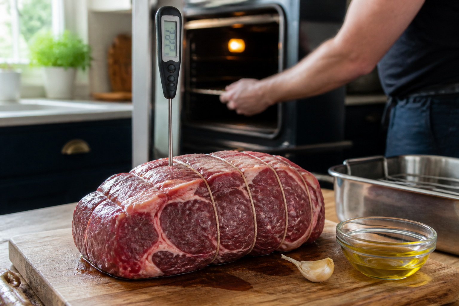 Rôti de bœuf : le temps de cuisson selon le poids et la cuisson voulue