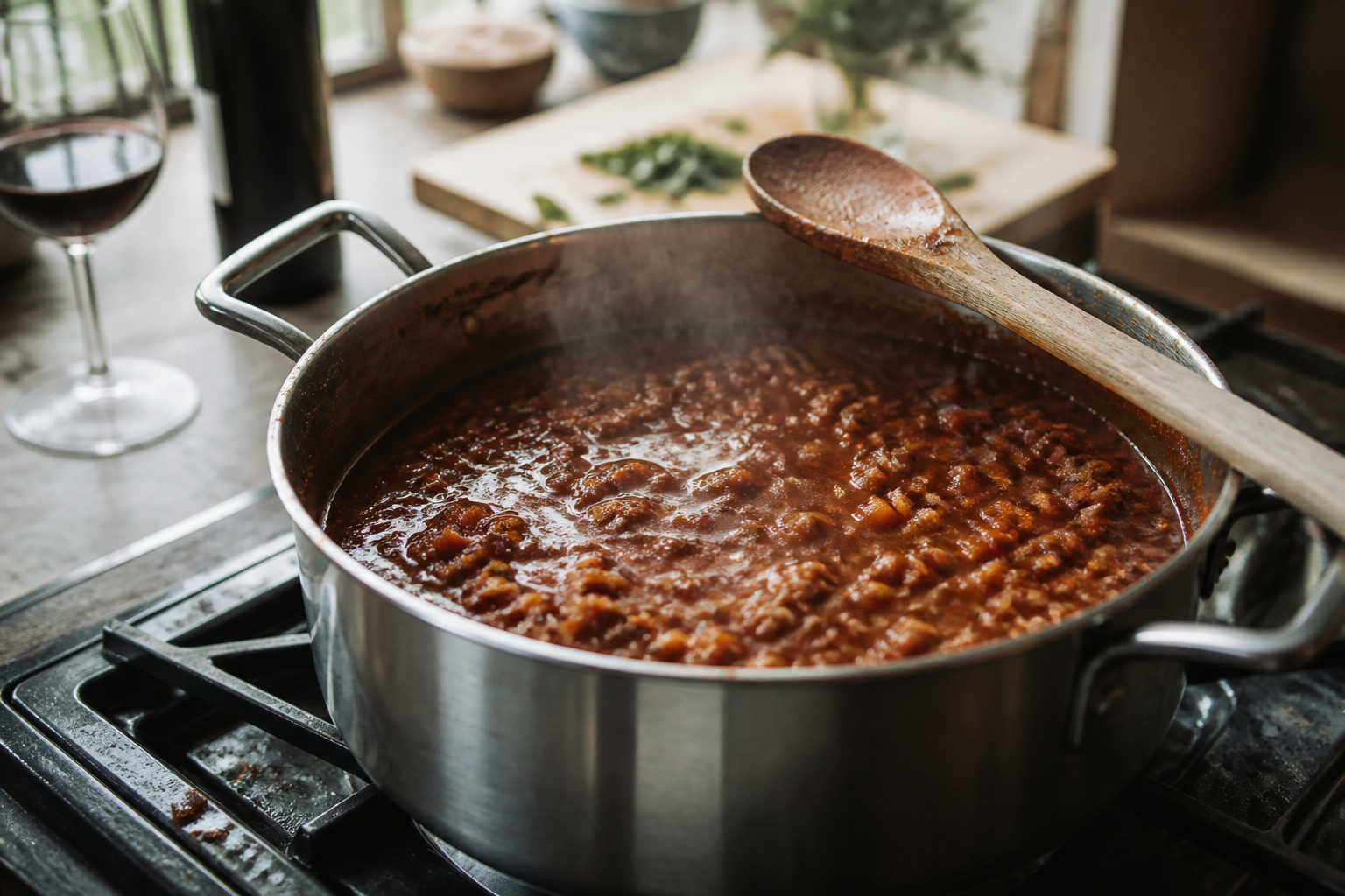 Sauce bolognaise maison : pourquoi il faut la laisser mijoter lentement