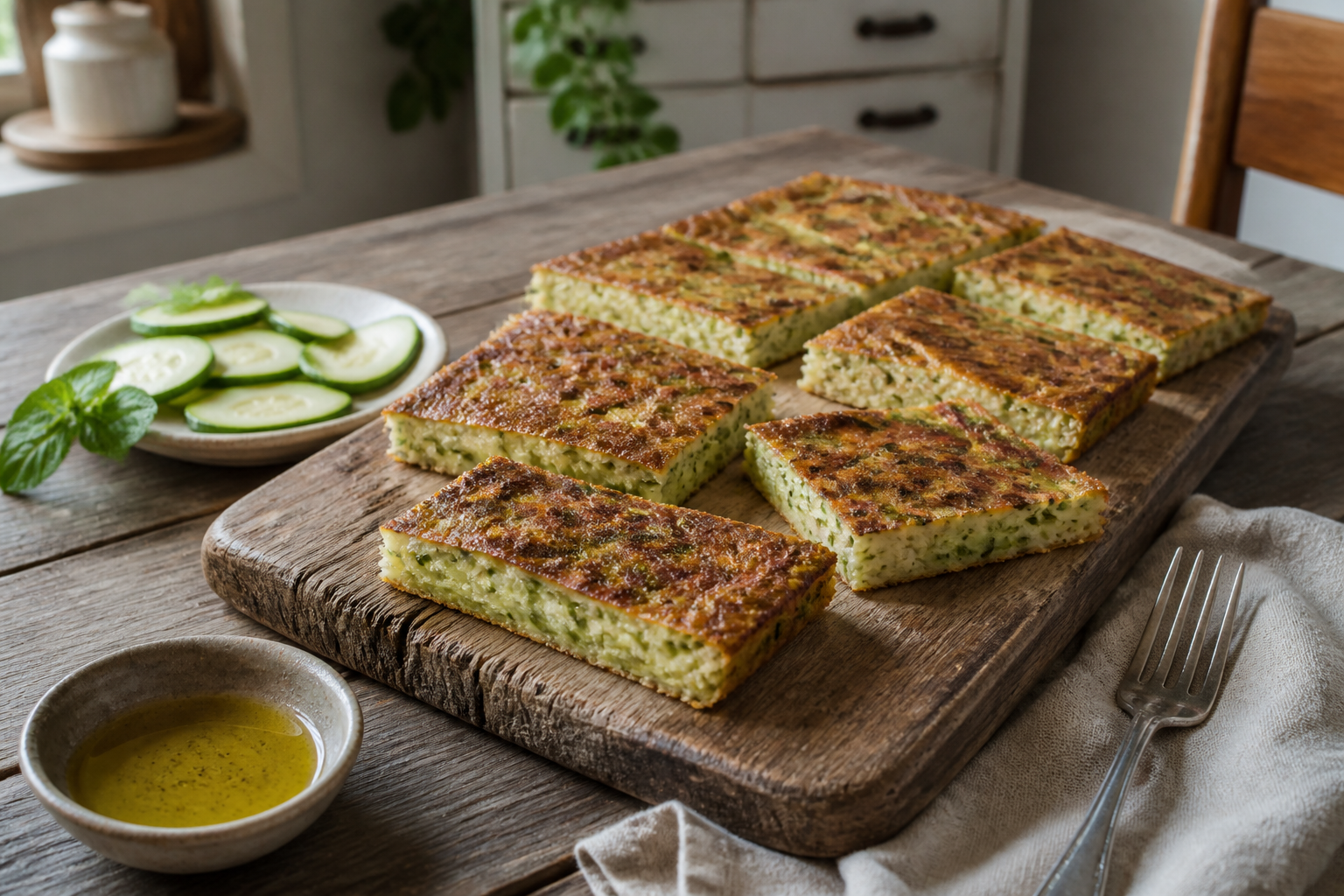 Scarpaccia de courgettes : la galette italienne fine et croustillante