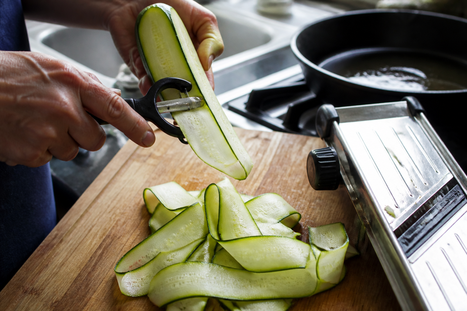 Tagliatelles de courgettes : comment les cuire sans les transformer en bouillie