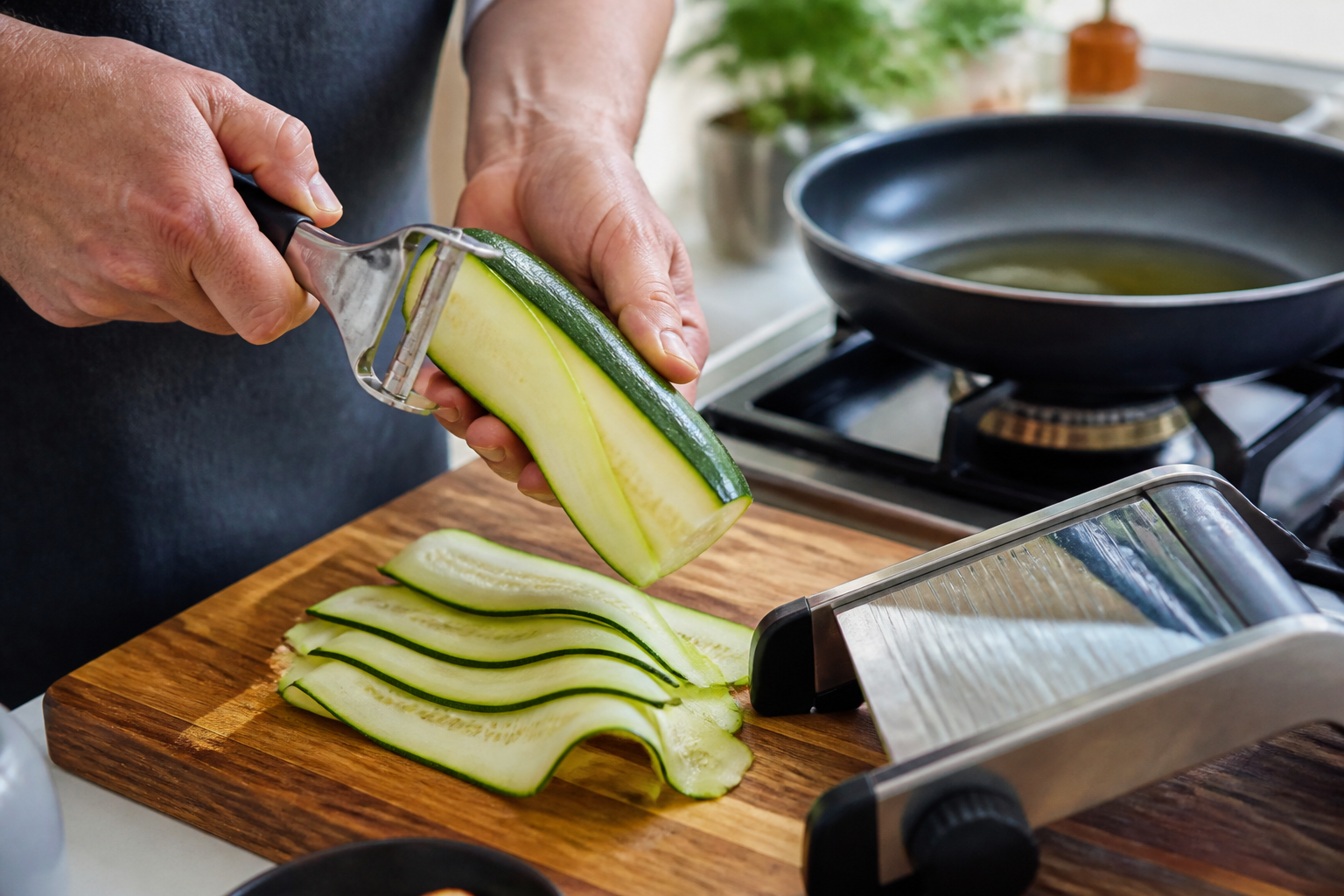 Tagliatelles de courgettes : comment les cuire sans les transformer en bouillie