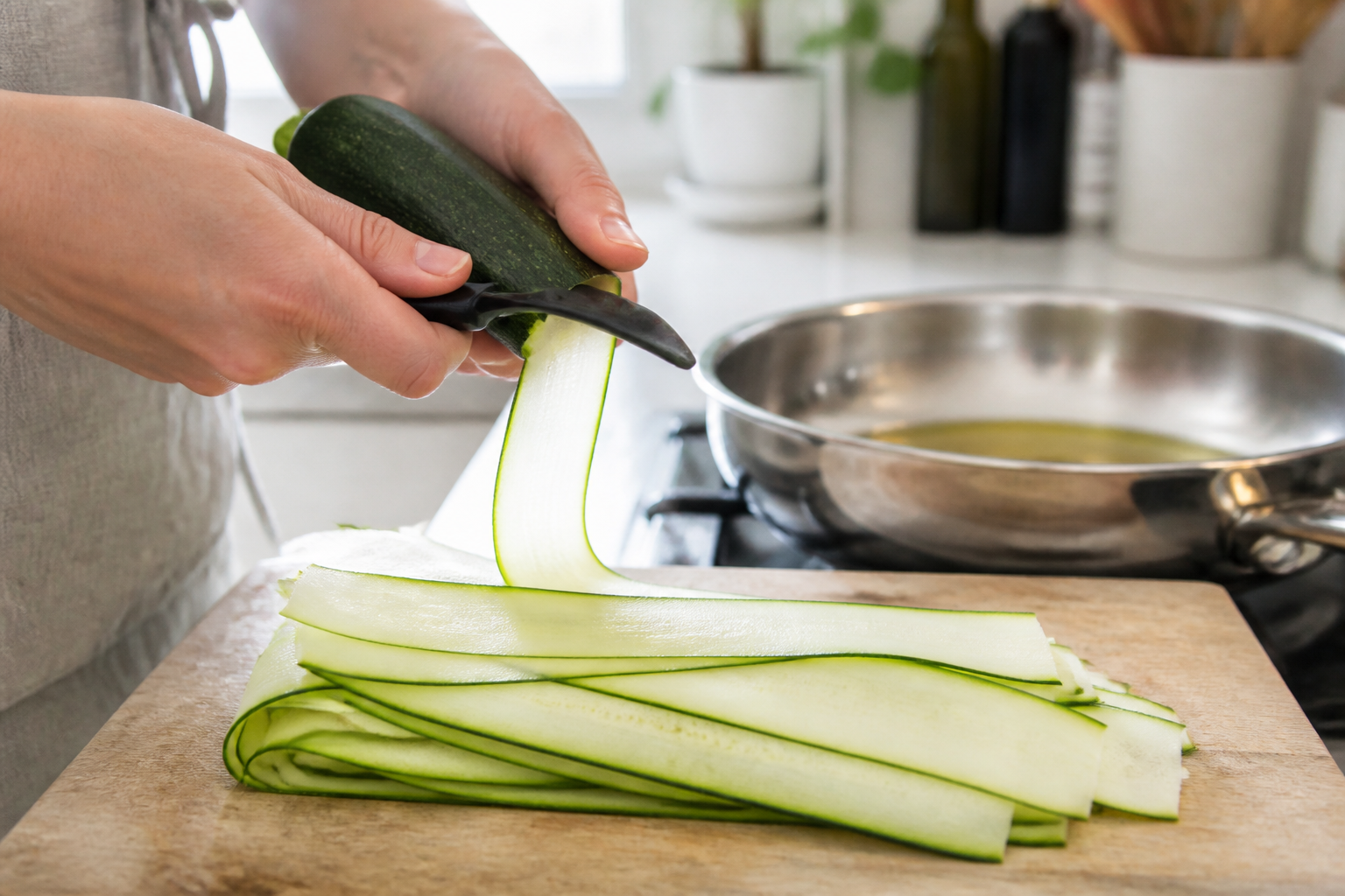 Tagliatelles de courgettes : comment les cuire sans les transformer en bouillie