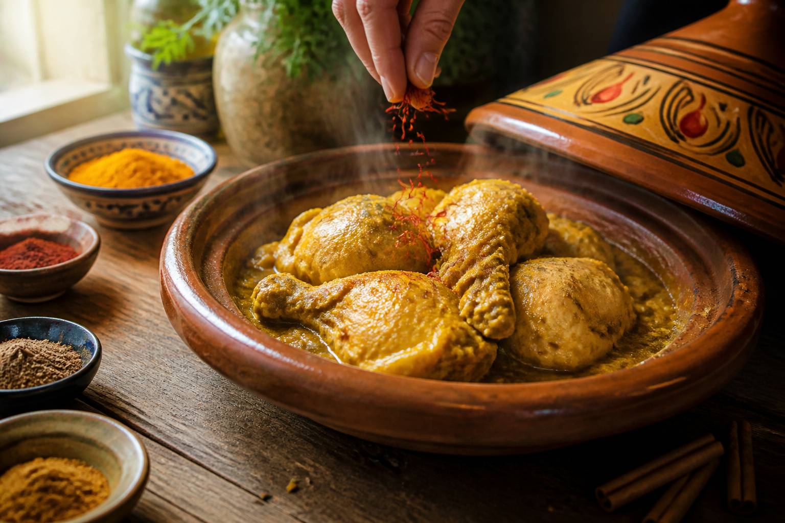 Tajine de poulet : les épices à doser pour un plat parfumé