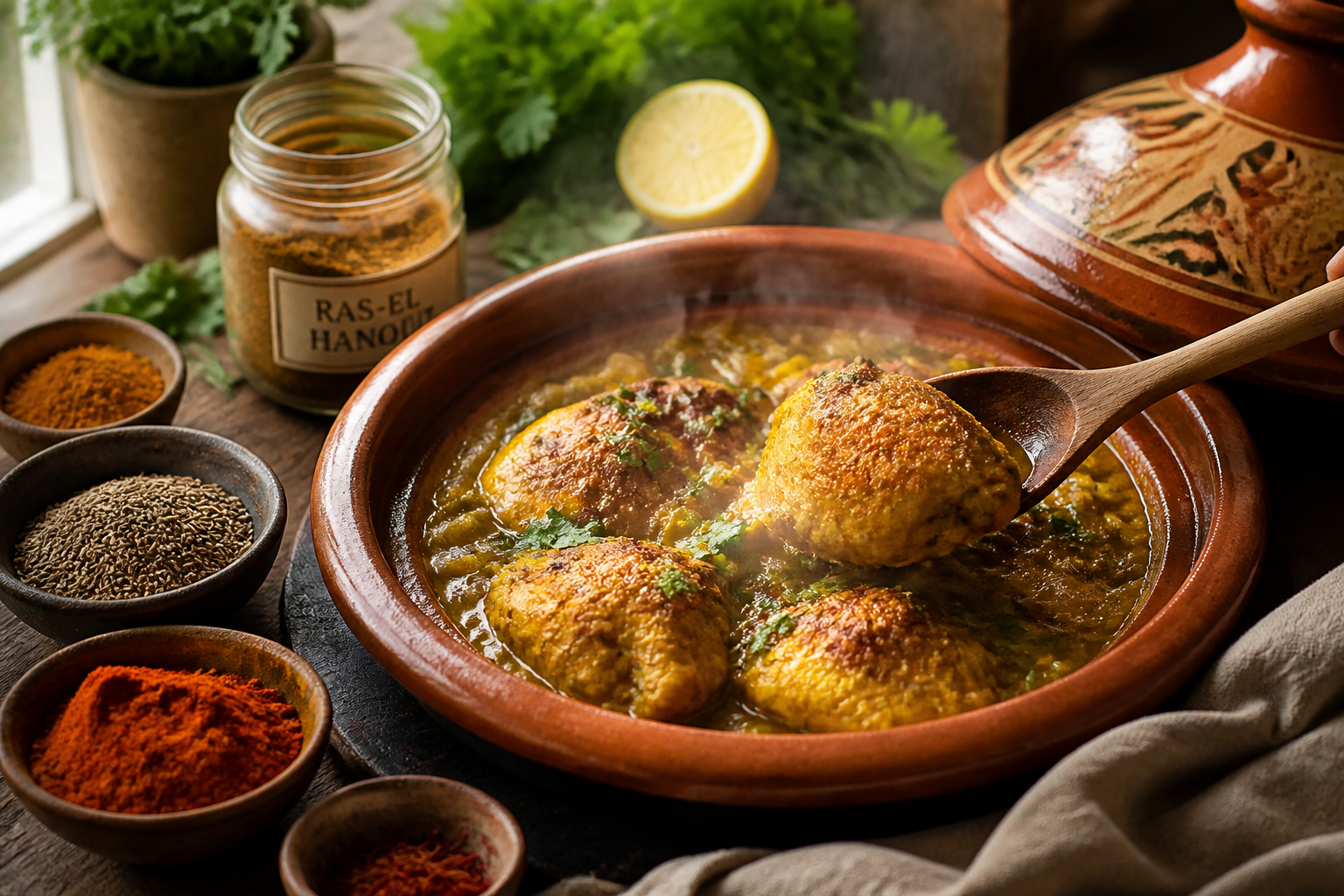 Tajine de poulet : les épices à doser pour un plat parfumé
