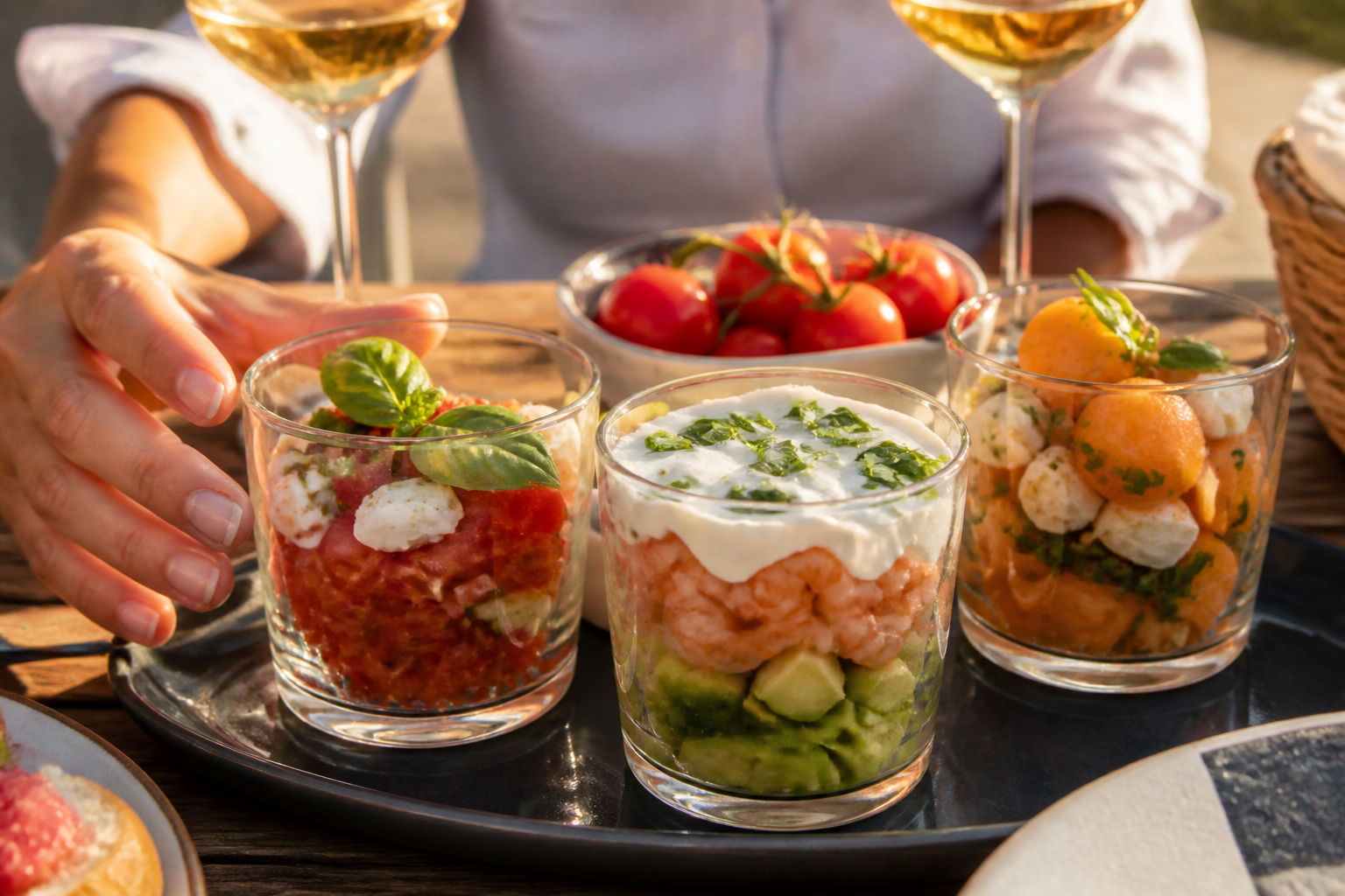 Verrines faciles : 10 recettes fraîches pour un apéro réussi